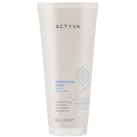 MASTI - Masca intens nutritiva pentru par foarte degradat, Kemon Actyva Nutrizione Ricca, 200 ml