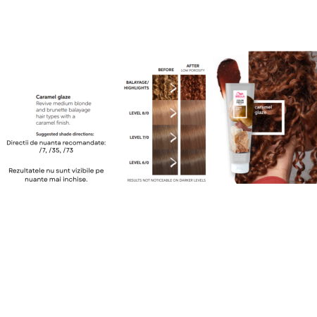 Masca nuantatoare Wella Color Fresh Caramel Glaze Mask, 150 ml [2]