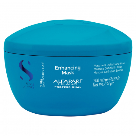 MASTI - Masca pentru par cret sau ondulat Alfaparf Semi di Lino Curls Enhancing, 200 ml