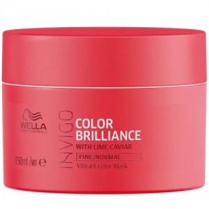 Masca pentru par vopsit cu fir fin-normal Wella Professionals Invigo Brilliance, 150 ml [1]