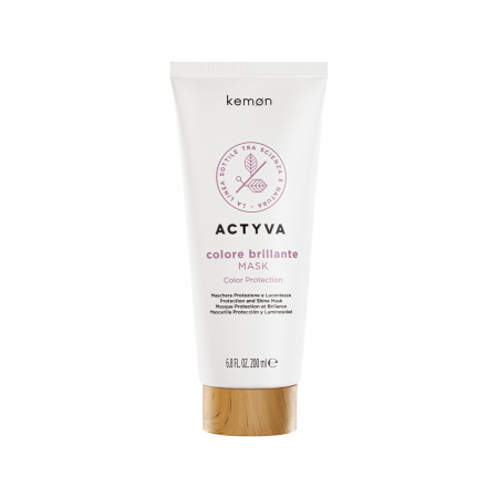 MASTI - Masca pentru par vopsit, Kemon Actyva Colore Brillante, 200 ml