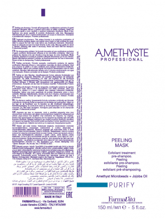 Masca Purificatoare Farmavita Amethyste Purify Peeling, 150 ml [1]