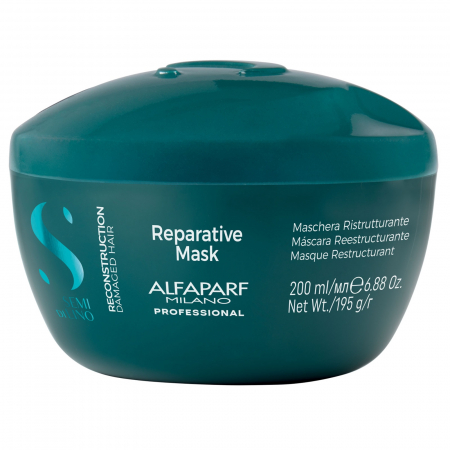 MASTI - Masca reparatoare fara sulfati pentru par degradat Alfaparf Milano Semi di Lino Reconstruction, 200 ml