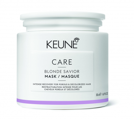 MASTI - Masca reparatoare pentru par blond Keune Care Blonde Savior, 500 ml