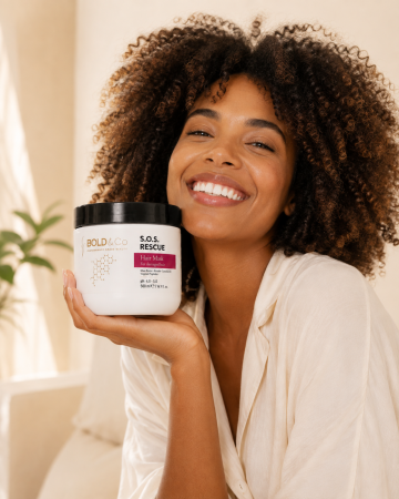 Masca reparatoare pentru par degradat BOLD&Co SOS RESCUE Hair Mask, 500 ml [4]