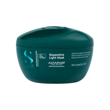 MASTI - Masca restructuranta pentru par degradat cu fir subtire Alfaparf Semi di Lino Reparative Light Mask, 200 ml