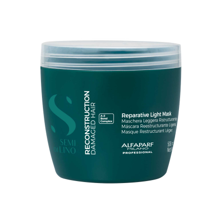 MASTI - Masca restructuranta pentru par degradat cu fir subtire Alfaparf Semi di Lino Reparative Light Mask, 500 ml