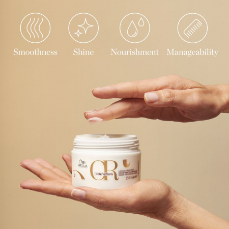 Masca revitalizanta Wella Professionals Oil Luminous, 500 ml [5]