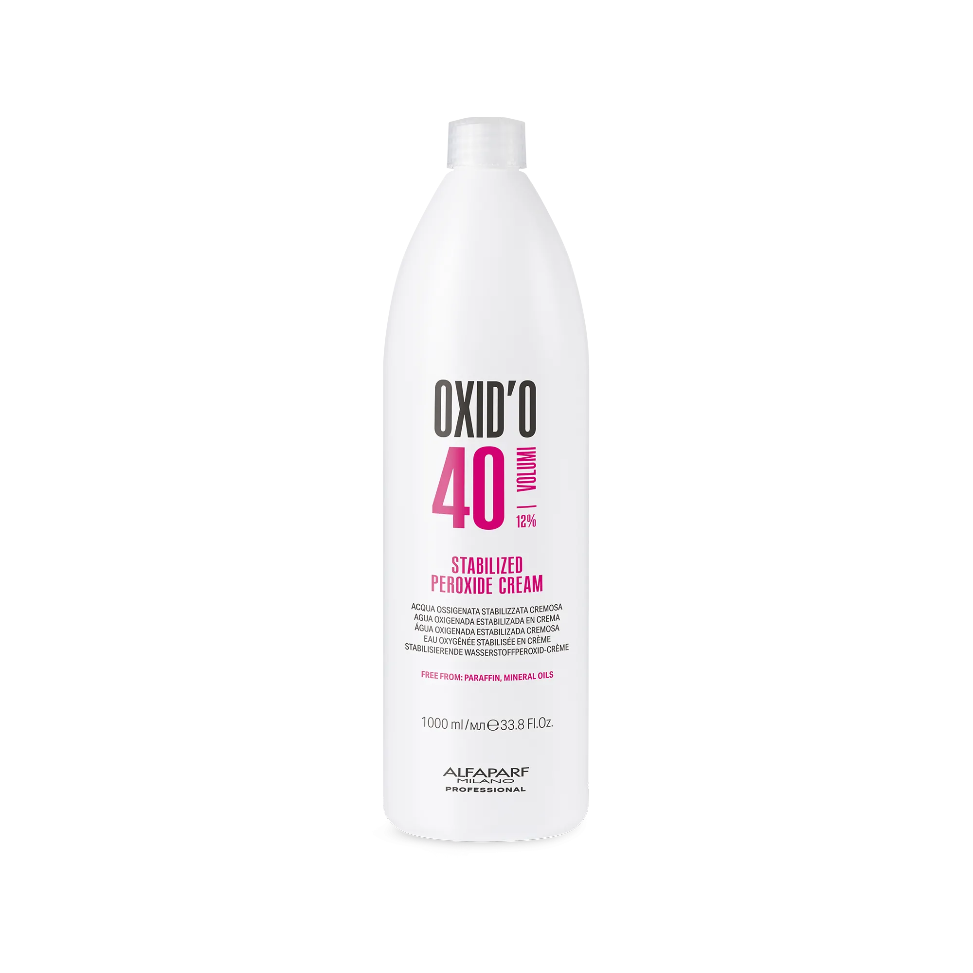 OXIDANTI DECOLORANTI SI PRODUSE TEHNICE - Oxidant crema cu peroxid de hidrogen 12% Alfaparf  OXID'O H202 40VOL ,1L