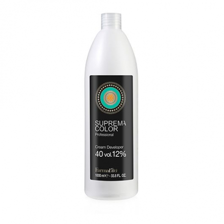 OXIDANTI DECOLORANTI SI PRODUSE TEHNICE - Oxidant crema Farmavita Suprema Color Cream Developer 40 Vol, 1000 ml
