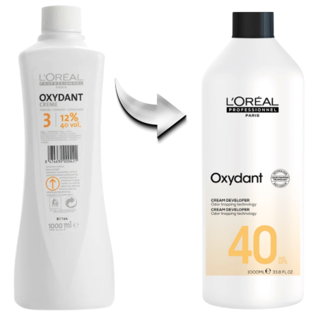 Oxidant crema L`Oreal Professionnel Majirel 12%  40 volum, 1000 ml [1]