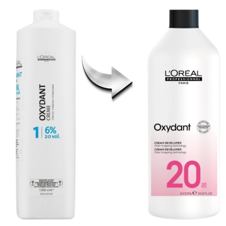 Oxidant crema L`Oreal Professionnel Majirel 6%  20 volum, 1000 ml [1]