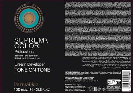Oxidant crema ton pe ton Farmavita Suprema Color Cream Developer, 1000 ml [1]