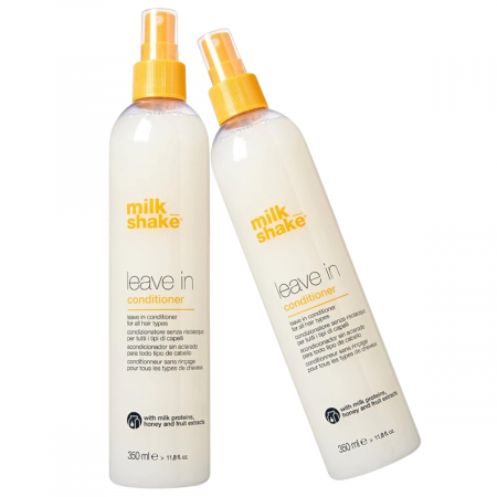 BALSAMURI - Pachet DUO Balsam hidratant fara clatire pentru par normal sau uscat Milk Shake Leave-in ,350 ml