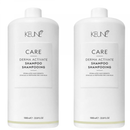 SAMPOANE - Pachet DUO Sampon anti caderea parului Keune Care Derma Activating, 1000 ml