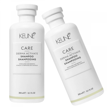 SAMPOANE - Pachet DUO Sampon anti caderea parului Keune Care Derma Activating, 300 ml