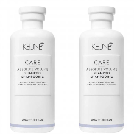 SAMPOANE - Pachet DUO Sampon cu efect de volum pentru parul fin sau subtire Keune Care Absolute Volume, 300 ml