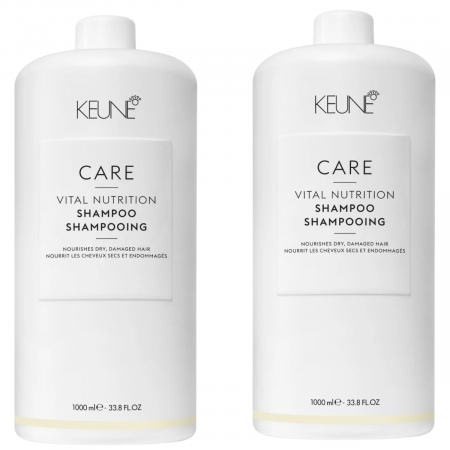 PACHETE CADOU SI SETURI - Pachet DUO Sampon nutritiv pentru par intens degradat Keune Care Vital Nutrition, 1000 ml