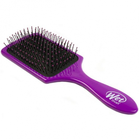 Perie de par Wet Brush Paddle Detangler pentru descurcare, Mov [1]