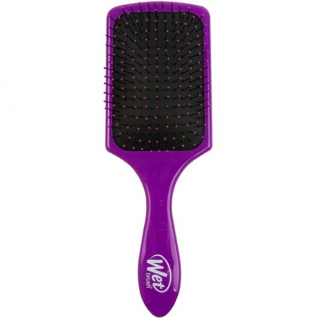 ACCESORII - Perie de par Wet Brush Paddle Detangler pentru descurcare, Mov