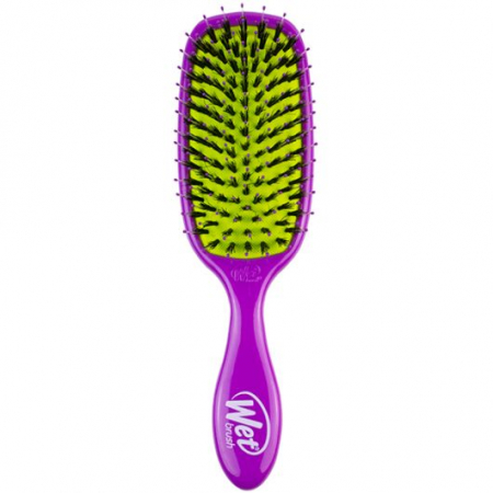 ACCESORII - Perie de par Wet Brush Shine Enhancer pentru stralucire, Mov