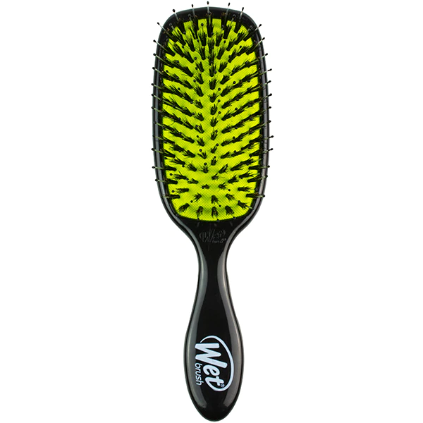ACCESORII - Perie de par Wet Brush Shine Enhancer pentru stralucire, Negru