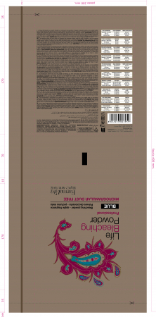 Pudra decoloranta albastra 6 tonuri Farmavita Life Bleaching Powder Blue, 30 g [1]