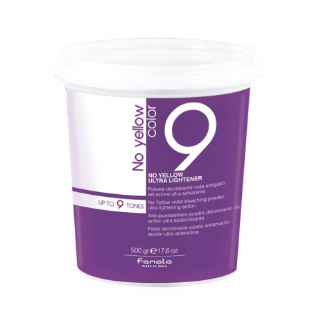 OXIDANTI DECOLORANTI SI PRODUSE TEHNICE - Pudra decoloranta violet 9 tonuri Fanola No Yellow Ultra Lightener, 500 g