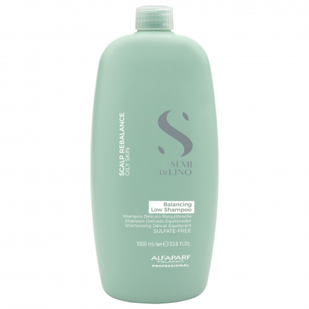 SAMPOANE - Sampon de echilibrare anti-sebum Alfaparf Semi di Lino Scalp Rebalansing Balancing , 1000 ml