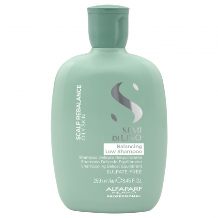 SAMPOANE - Sampon de echilibrare anti-sebum Alfaparf Semi di Lino Scalp Rebalansing Balancing, 250 ml