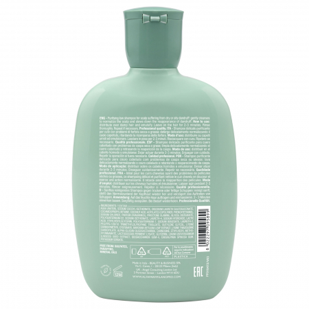 Sampon de purificare anti-matreata Alfaparf Semi di Lino Scalp Rebalancing Purifying , 250 ml [2]
