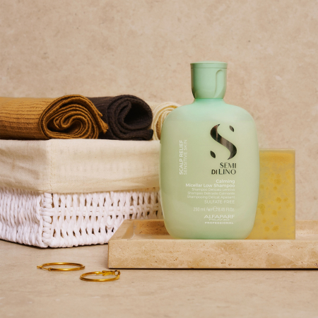 Sampon delicat calmant Alfaparf Semi di Lino Scalp Relief Calming, 250 ml [1]