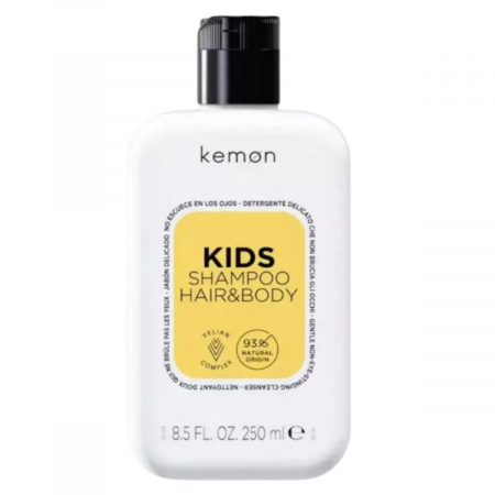SAMPOANE - Sampon delicat pentru par si corp pentru copii Kemon Kids Hair & Body Gentle Shampoo, 250 ml