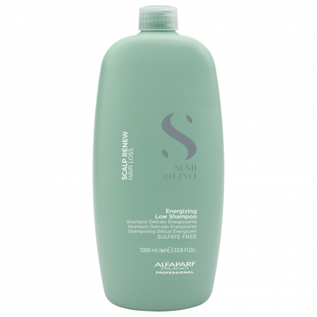 SAMPOANE - Sampon energizant anti-caderea parului Alfaparf Semi di Lino Scalp Renew Energizing, 1000 ml