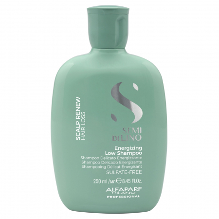 SAMPOANE - Sampon energizant anti-caderea parului Alfaparf Semi di Lino Scalp Renew Energizing, 250 ml