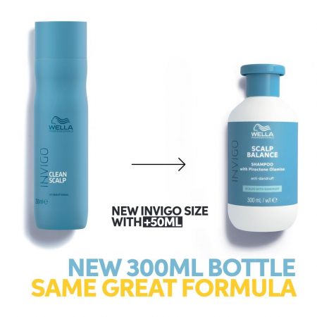 Sampon impotriva matretii Wella Professionals Invigo Clean Scalp, 300 ml [1]