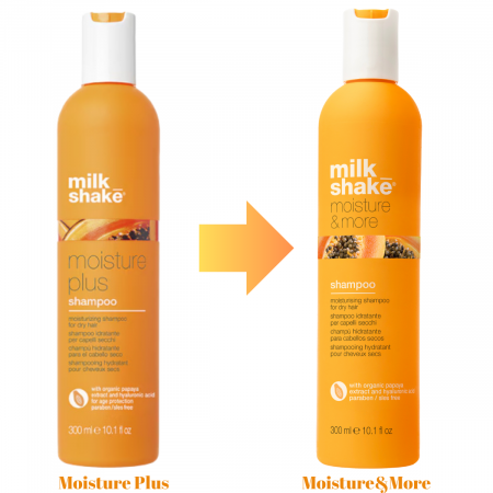 Sampon intens hidratant pentru par uscat Milk Shake Moisture & More, 300 ml [1]