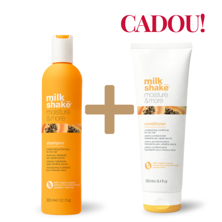SAMPOANE - Sampon intens hidratant pentru par uscat Milk Shake Moisture & More, 300 ml