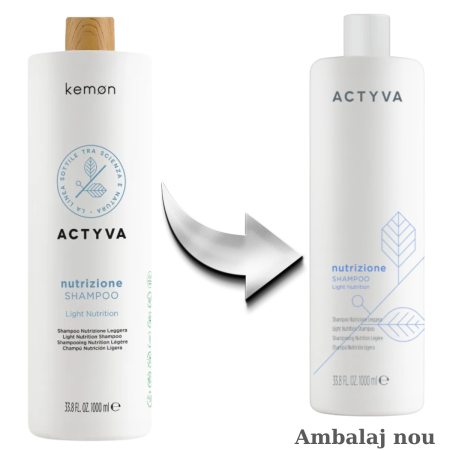Sampon nutritiv pentru par degradat, Kemon Actyva Nutrizione, 1000 ml [1]