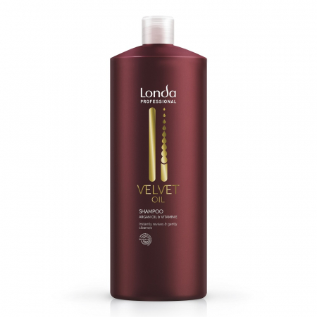 SAMPOANE - Sampon pentru catifelare cu ulei de argan si vitamina E, Londa Professional Care Velvet Oil, 1000 ml