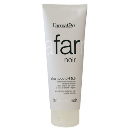 SAMPOANE - Sampon pentru indepartarea excesului de sebum si a matretii Farmavita Noir, 250 ml
