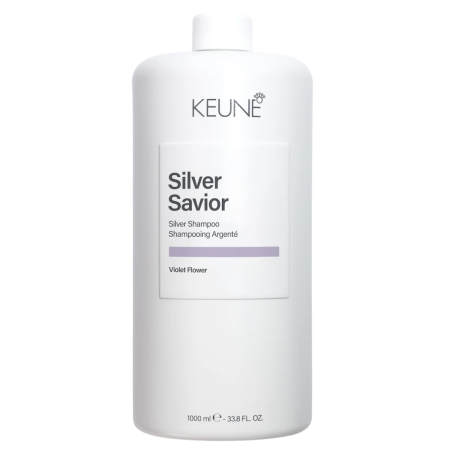 SAMPOANE - Sampon pentru neutralizarea tonurilor calde Keune Care Silver Savior Shampoo, 1000 ml