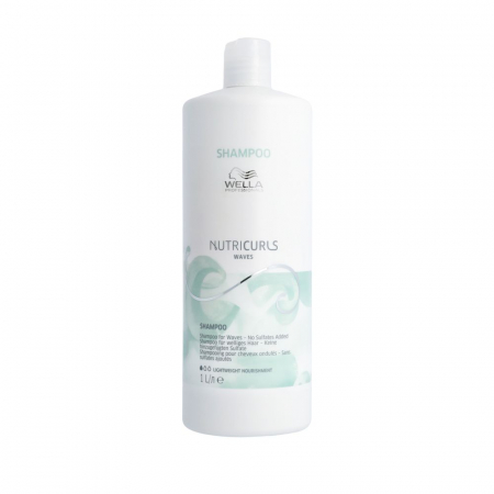 SAMPOANE - Sampon pentru onduleuri fara sulfati Wella Professionals Nutricurls Waves, 1000 ml