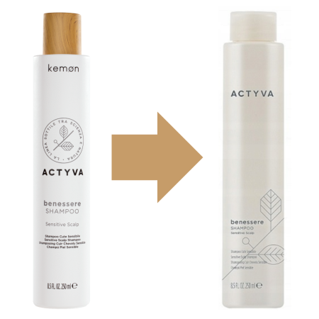 Sampon pentru scalp sensibil, Kemon Actyva Benessere, 250 ml [1]