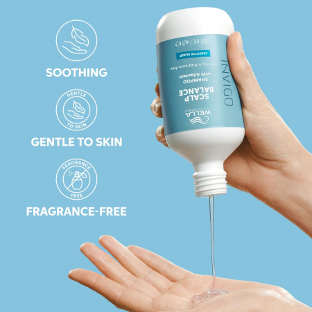 Sampon pentru scalp sensibil Wella Professionals INVIGO Balance Senso Calm, 300 ml [4]
