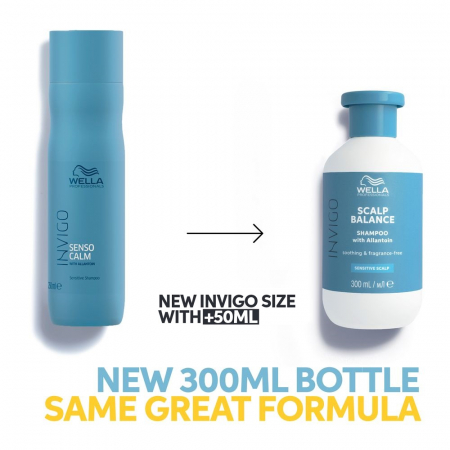 Sampon pentru scalp sensibil Wella Professionals INVIGO Balance Senso Calm, 300 ml [1]