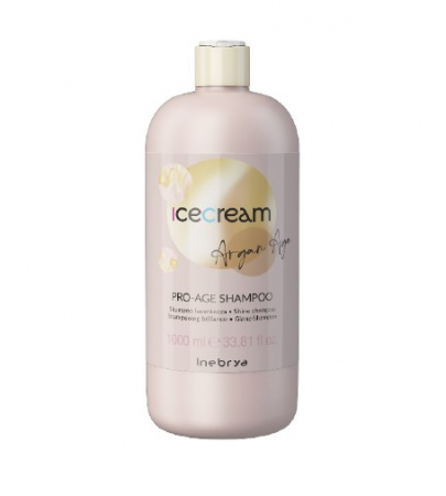 SAMPOANE - Sampon pentru stralucire cu ulei de argan Inebrya IC Argan-Age, 1000 ml