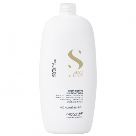 SAMPOANE - Sampon pentru stralucire fara sulfati Alfaparf Semi di Lino Diamond Illuminating Shampoo, 1000 ml