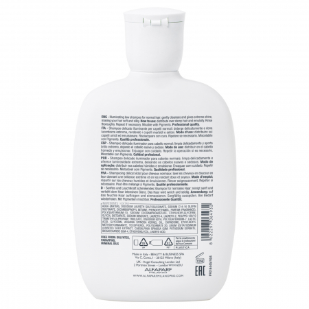 Sampon pentru stralucire fara sulfati Alfaparf Semi di Lino Diamond Illuminating Shampoo, 250 ml [2]