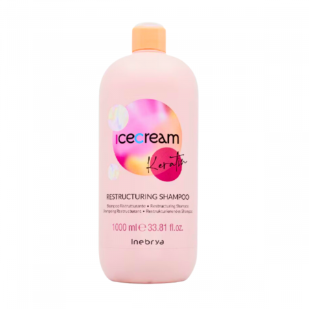 SAMPOANE - Sampon reparator cu keratina Inebrya Ice Cream, 1000 ml